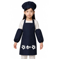 [衣加衣]兒童藏青色圍裙(活動專用薄款)